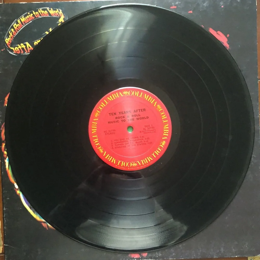 Ten Years After Rock & Roll Music To The World Vinyl Lp '72 - Picture 5 of 7